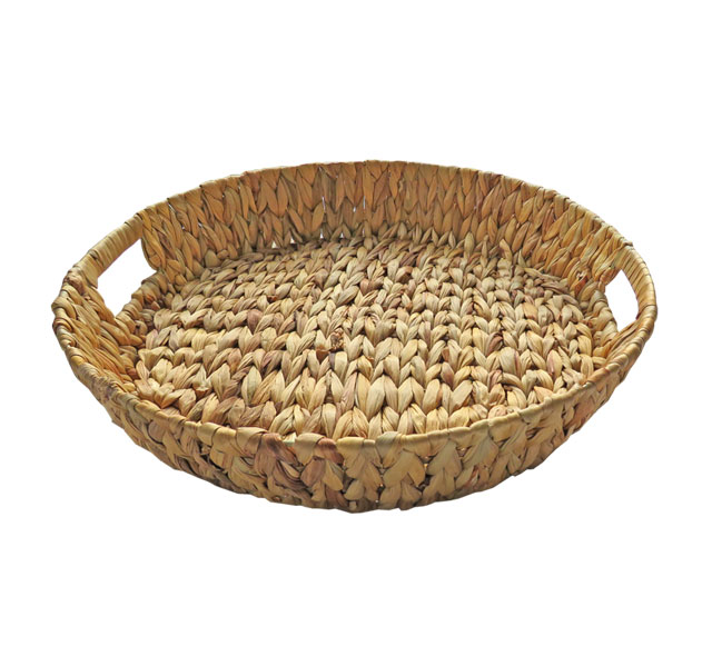 Rattan Vases Bamboo Round Basket Platter F45 X 8 Cm Sku 4878