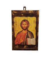 ΕΙΚΟΝΑ ΣΕ ΦΥΣΙΚΟ ΞΥΛΟ - ΧΡΙΣΤΟΣ 11 Χ 17Η κωδ. 30900